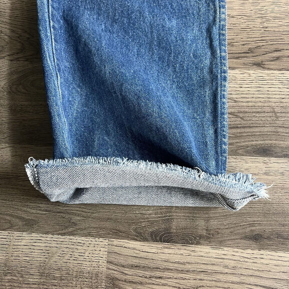 VTG Levis 517 Jeans Fits 34x26 Raw Hem Saddleman Orange Tab‎ 1980s Made in USA - Picture 4 of 10